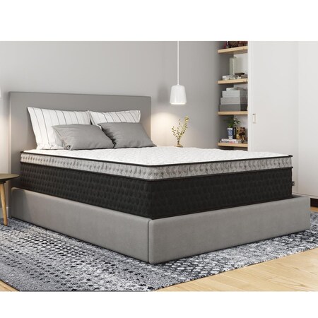 Kd Mobiliario 14 in. Nova Lux Copper Cool Hybrid Mattresses - Medium KD2951811